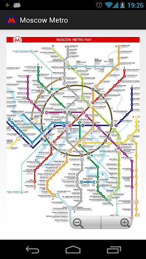 Moscow Metro MAP
