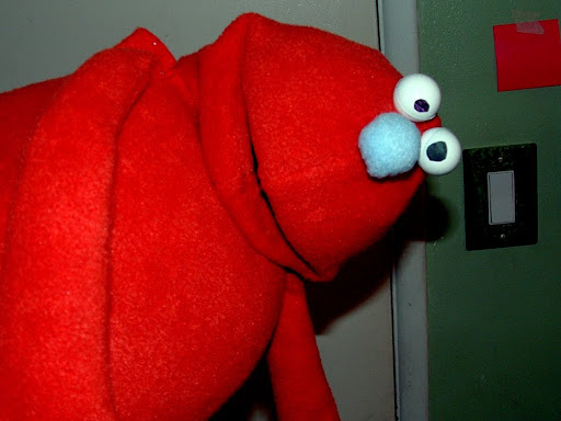 orange puppet from muppets