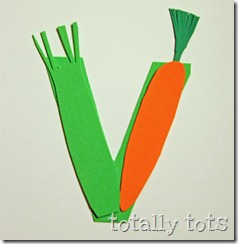 V is for Vegetables
