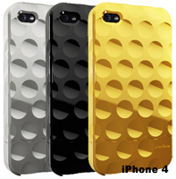 Bubble Chrome cool iPhone 4 cases by Hard Candy