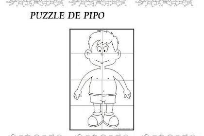 Armar El Cuerpo Humano Y Sus Partes Para Niños De Preescolar