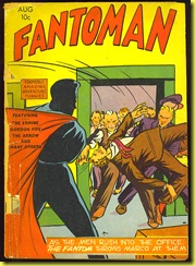 cartoon superhero comic book Fantoman issue 2