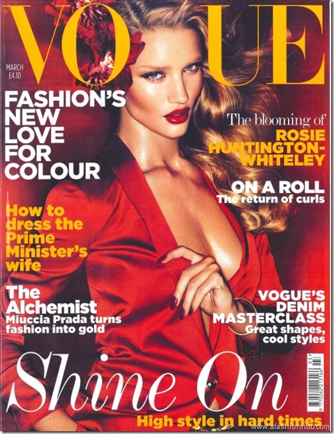 Rosie Huntington-Whiteley mag Covers (1)