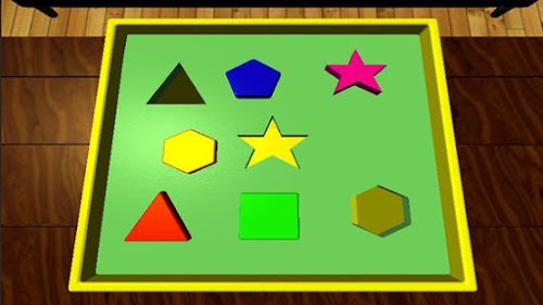 Android application Shape Sorter 3D screenshort