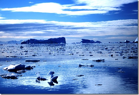 Blue Sea Of Ice