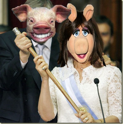 a Cristina y Nestor Kirchner asuncion