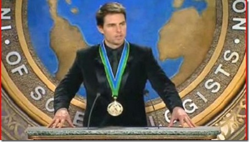 Tom Cruise y la falsa iglesia de la cienciologia