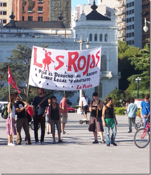 Feministas provocan 6ta bicicleteada provida-La Plata