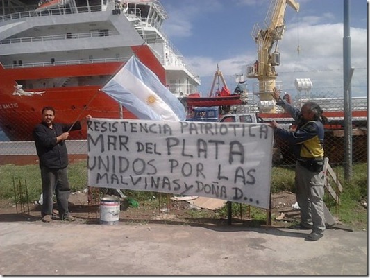 Resistencia patriotica contra buques ingleses