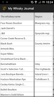 My Whisky Journal Screen 3