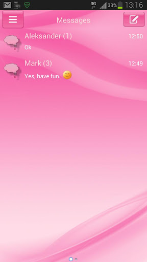 SMS 핑크 스타일 GO