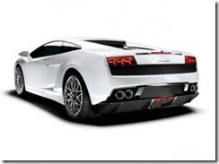 Lamborghini Gallardo Tricolore rear view