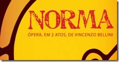 Flyer da Óópera Norma