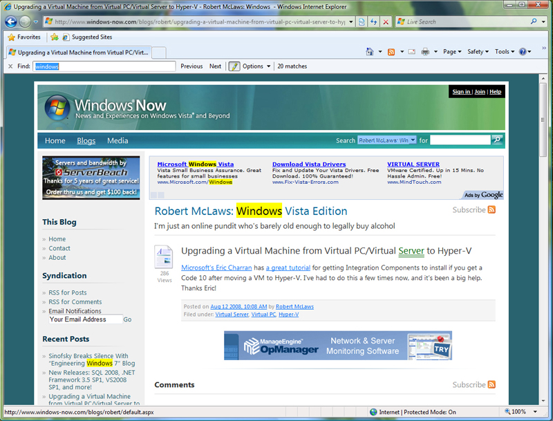 2008 internet explorer download