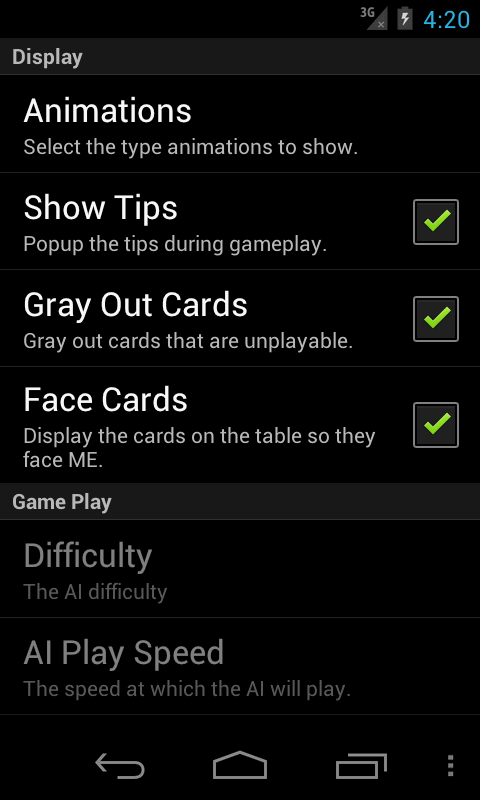Euchre (No Ads:) Screen 3