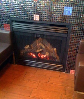 McDonald's Fireplace