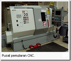 Mesin CNC bagian Pemutaran
