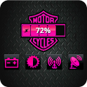 Harley Pink Battery Widget logo