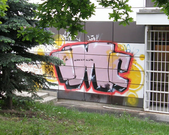 IMC, graffiti, tag, falfirka