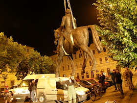 képek, fotók, pictures, lovasszobor, fényképek,  Szeged, Tóth Béla, Tóth Dávid, IV. Béla, szobor, szobrász,   Széchenyi tér