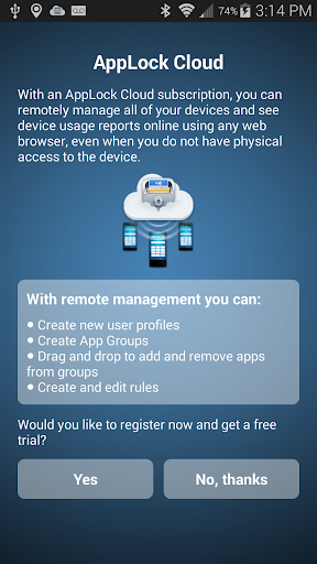 AppLock Cloud parental control