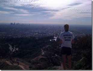 Emily at Griffith Park