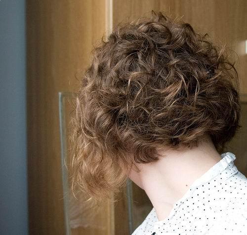Short Curly Layered Hairstyles image