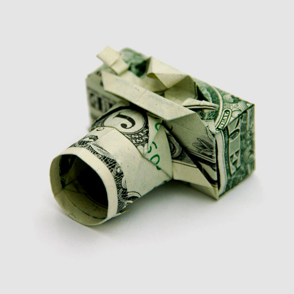 20 Cool Examples Of Dollar Bill Origami Bored Panda - 4 camera