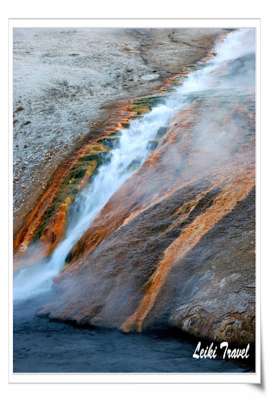 黃石公園 Grand Prismatic Spring 讚!