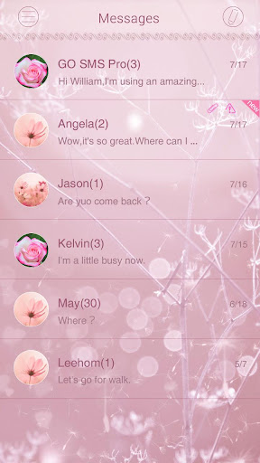 【免費個人化App】GO SMS PLANT A WISH THEME-APP點子