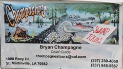 Champagnes Swamp Tour