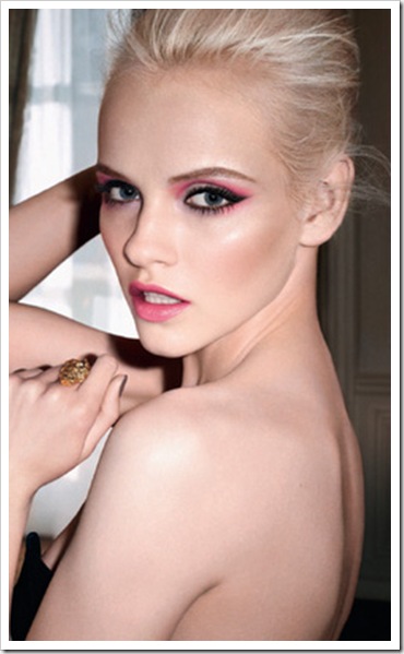 Yves-Saing-Laurent-spring-2011-Libertine-Bohemia-Collection-model-makeup