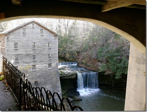Mill and Waterfall