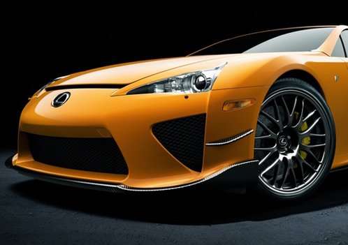 Orange Lexus