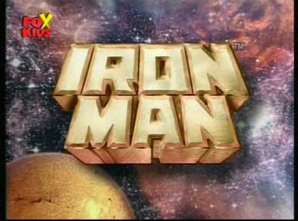 90s iron man animated series logo