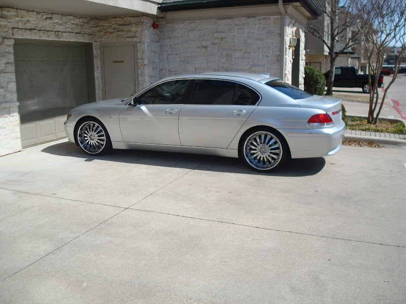 Bmw 745li blacked out #5