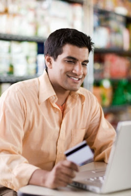 There really are installment loans for people with bad credit! Man requesting installment loans for people with bad credit online.
