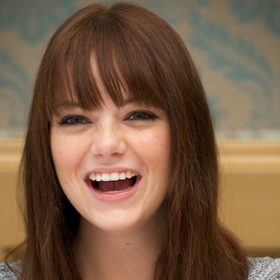 emma stone hair color red. rby celeb hair stone zombie