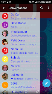 How to download EvolveSMS theme blue dip lastet apk for bluestacks