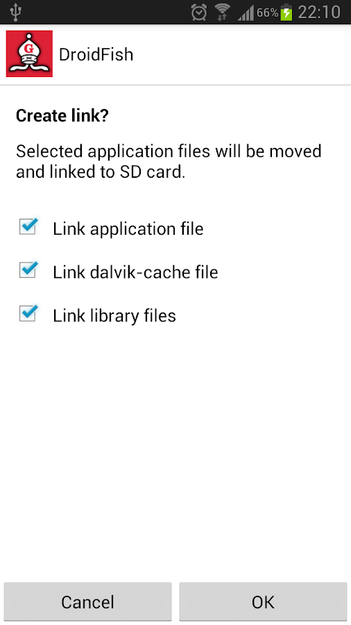 Link2SD - screenshot