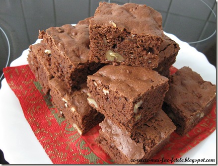 Negrese cu ciocolată ~ Brownies