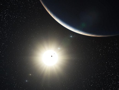 sistema planetário ao redor da estrela HD 10180