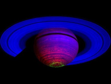 aurora de Saturno
