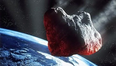 asteroide se aproximando da Terra