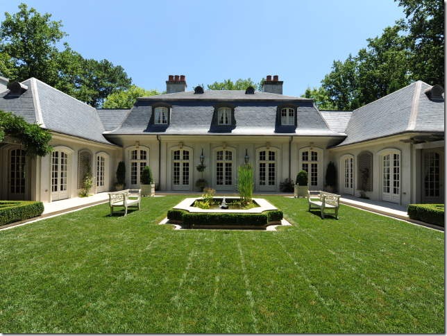Things That Inspire: New on the Market: a French Style Home ...