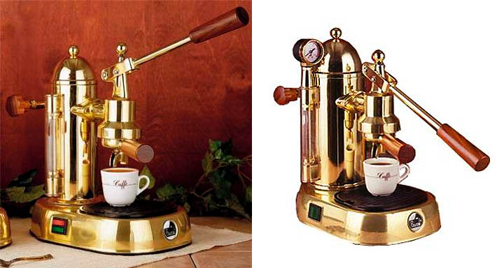 Vintage Style (1930) Espresso Machine - Jacarépagua - Rio  Italian espresso  machine, Espresso machine design, Espresso coffee machine