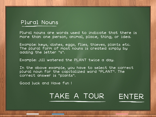 Plural Nouns For Kids