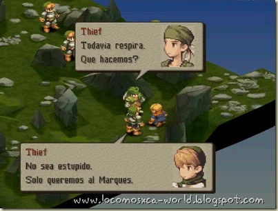 Final Fantasy Tactics textos en Español 2