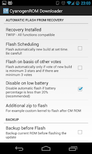 Cyanogen ROM Downloader AdFree - screenshot thumbnail