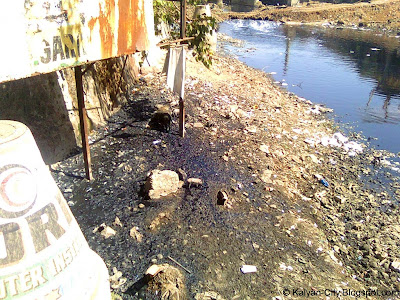 Polluted Sewage Line